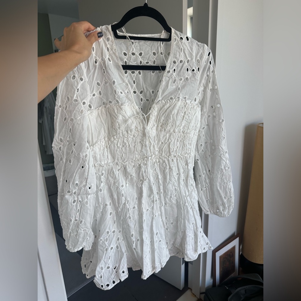 Zara Women’s Eyelet Dress